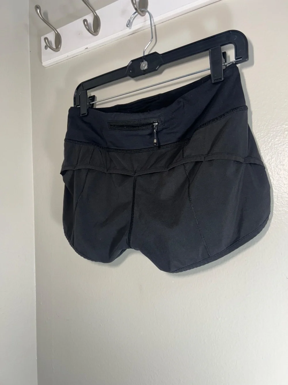 Lululemon Speed Up Shorts Black Sports Running Workout Athletic Size 4